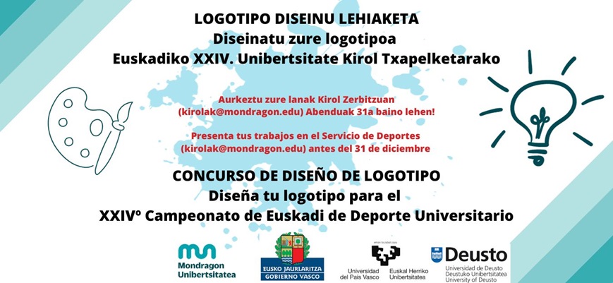Concurso de logotipo del Campeonato de Euskadi de Deporte Universitario