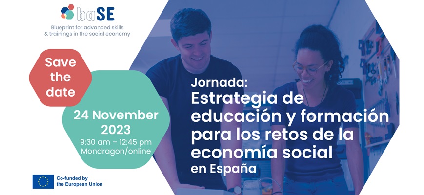 baSE: estrategia de educación y formación para los retos de la economía social en España