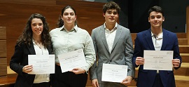 Maddi Zuloaga reconocida como mejor oradora en la X. Liga de debate universitario en euskera
