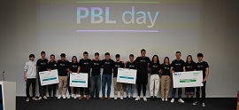 El alumnado de Ingeniería Biomédica gana el premio principal del PBLday 2024
