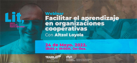 “Facilitar el aprendizaje en organizaciones cooperativas” webinarra eskainiko du Aitzol Loyolak maiatzaren 24an